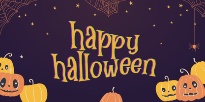 Mr Halloween Font Poster 11