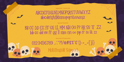 Mr Halloween Font Poster 8