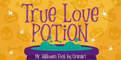 Mr Halloween Font Poster 2
