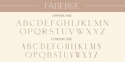 Faberge Font Poster 11