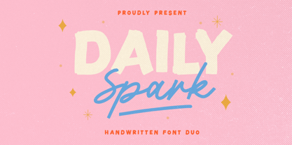 Daily Spark Font Poster 1