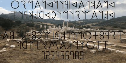 Ongunkan Lydian Font Poster 2