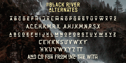 Black River Fuente Póster 10