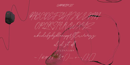 Whitelisa Script And Sans Font Duo Fuente Póster 8