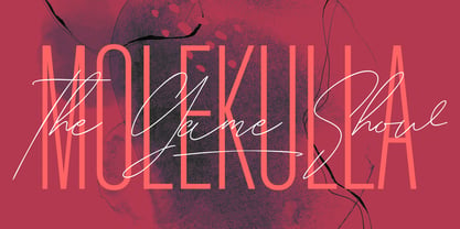 Whitelisa Script And Sans Font Duo Fuente Póster 3