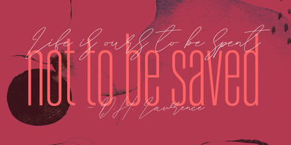 Whitelisa Script And Sans Font Duo Font Poster 7