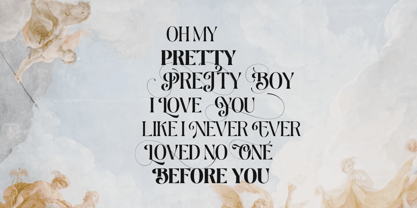 Pretty Boy Font Poster 6