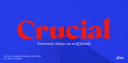 Crucial Font Poster 1