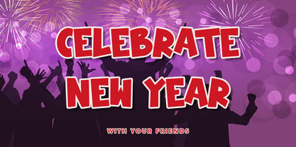 New Year Page Font Poster 6