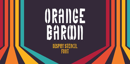 Orange Baroon Police Affiche 1