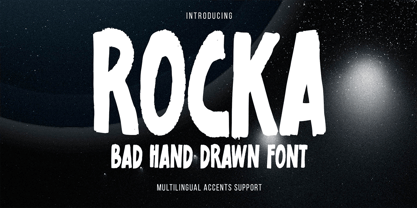 Rocka Font Poster 1