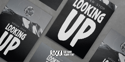 Rocka Font Poster 6