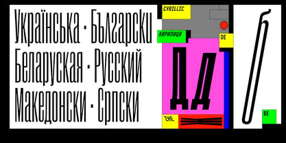 Segment B Type Font Poster 6