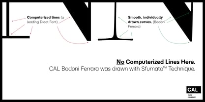CAL Bodoni Ferrara Font Poster 4