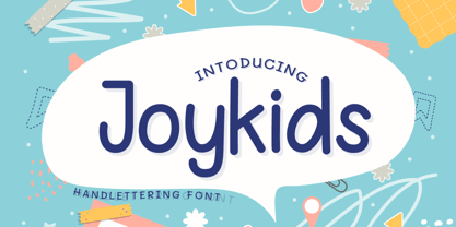 Joy Kids Fuente Póster 1