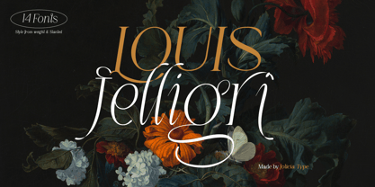 LOUIS felligri Font Poster 1