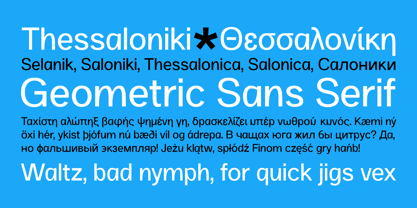 SK Selanik Font Poster 5
