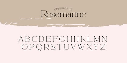 Rosemarine Font Poster 2