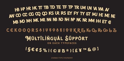 Anerome Font Poster 7