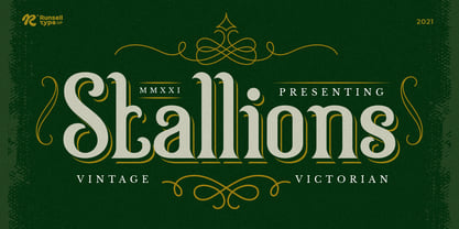 Stalions Font Poster 1