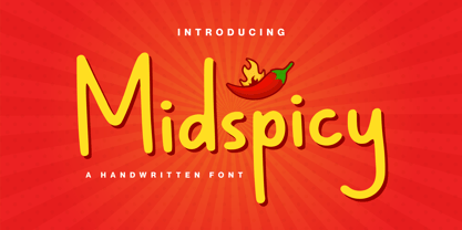 Midspicy Font Poster 1