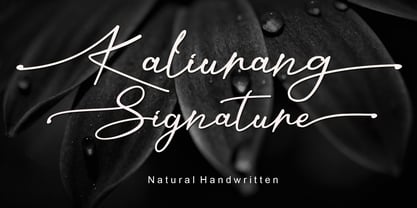 Kaliurang Signature Fuente Póster 1