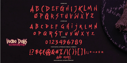 Voodo Dolls Font Poster 6