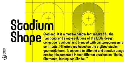 Stadiona Font Poster 12