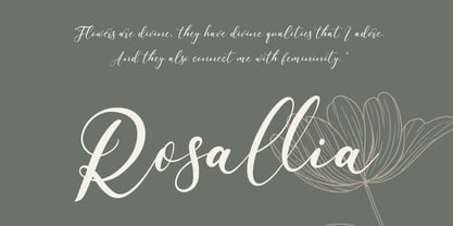 Allisha Croft Font Poster 5