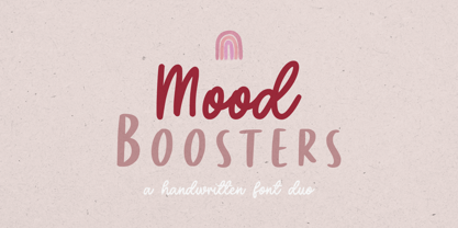 Mood Boosters Font Poster 1