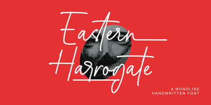 Eastern Harrogate Font Poster 1