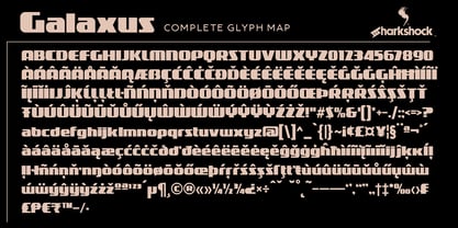 Galaxus Font Poster 6