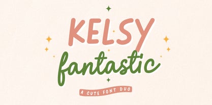 Kelsy Fantastic Font Poster 1