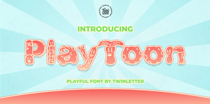 Play Toon Font Poster 1