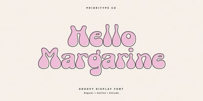 Hello Margarine Font Poster 1