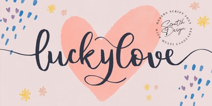 Luckylove Font Poster 1