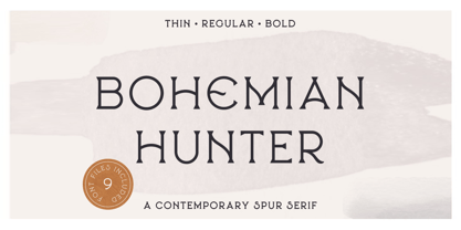 Bohemian Hunter Font Poster 1