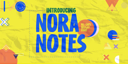 Nora Notes Font Poster 1