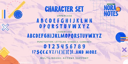 Nora Notes Font Poster 6