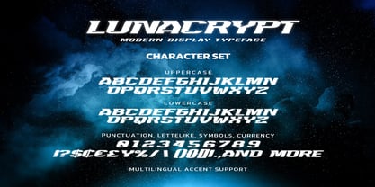 Lunacrypt Font Poster 6