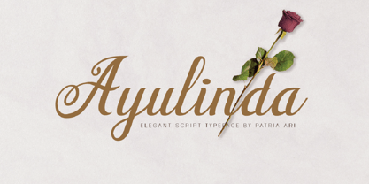 Ayulinda Font Poster 1