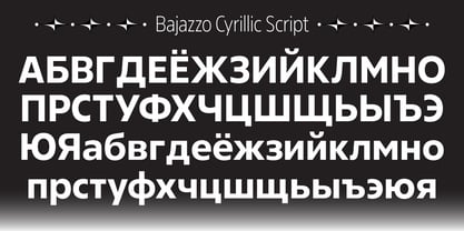 Bajazzo Font Poster 5