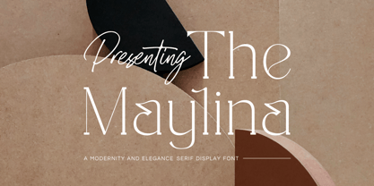 Maylina Font Poster 1