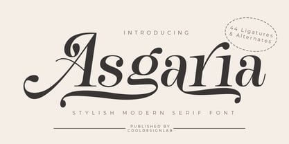 Asgaria Font Poster 1