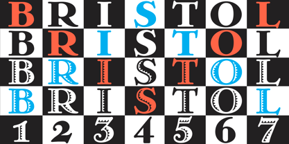Bristol Font Poster 3