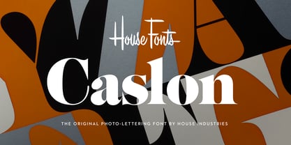 Benguiat Caslon Font Poster 1