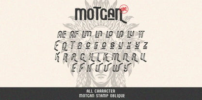 Motgan Font Poster 11
