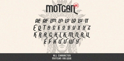 Motgan Font Poster 13
