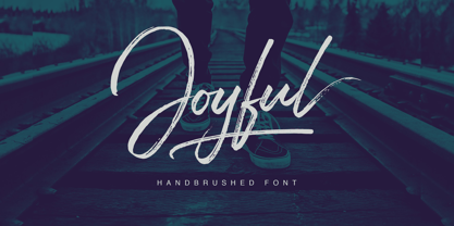 Joyful Font Poster 1