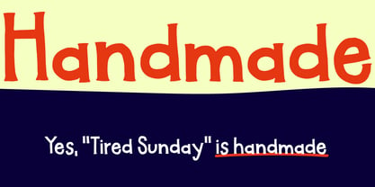 Tired Sunday Police Affiche 3